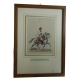 Gravure "Dragoner - Trompeter"