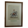 Gravure "Dragoner - Trompeter"