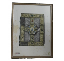 Gravure évangéliaire de saint Gauzelin