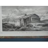 Engraving ‘A chalet in the Alps’ by Moinat SA – Antiques and home décor – Engravings, lithographs