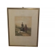 Gravure "Etude variées N°1" de DeDreux