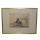 Gravure "Etude variées N°5" de DeDreux