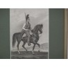 Engraving entitled ‘Russian Cuirassier’ by Moinat SA – Antiques and decorative items – Engravings, lithographs