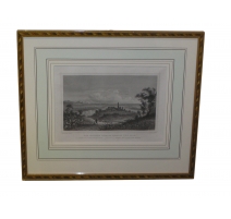 Gravure "The Mirador looking towards