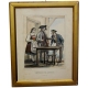 Gravure "Costumes de Zurich"