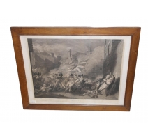Gravure "The death of Major Pierson"