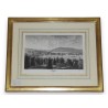 Engraving of Geneva by Schmid and Burkhart  at Moinat SA  - Antiques and decorative items -  Engravings, lithographs