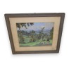 Aquarelle "Archamps" signé Gampert 1938  sur Moinat SA  - Antiquités décoration -  Gouaches, Aquarelles, Pastels