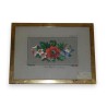 Carton de tapisserie "Fleur" par Hertz  sur Moinat SA  - Antiquités décoration -  Gravures, Lithos