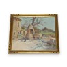 Paintings | Oil on panel "View of the Lower Courtyard" Moinat SA  - Antiques and home décor