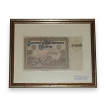 Tableau "20 millions de Mark" 1923
