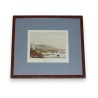 Gravure "Rolle - lac de Genève"  sur Moinat SA  - Antiquités décoration -  Gravures, Lithos