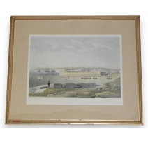Gravure "View of Fort St. Nicholas"