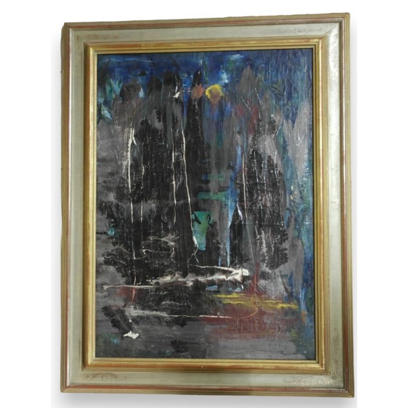 Paintings | Oil on canvas "Non-figurative" (at Moinat SA – Antiques and Decor)