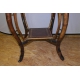 Table en bambou dessus cuir