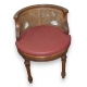 Fauteuil de coiffeuse Louis XVI Gondole