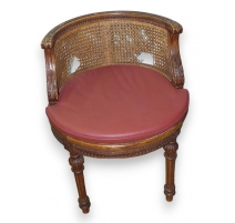 Fauteuil de coiffeuse Louis XVI Gondole