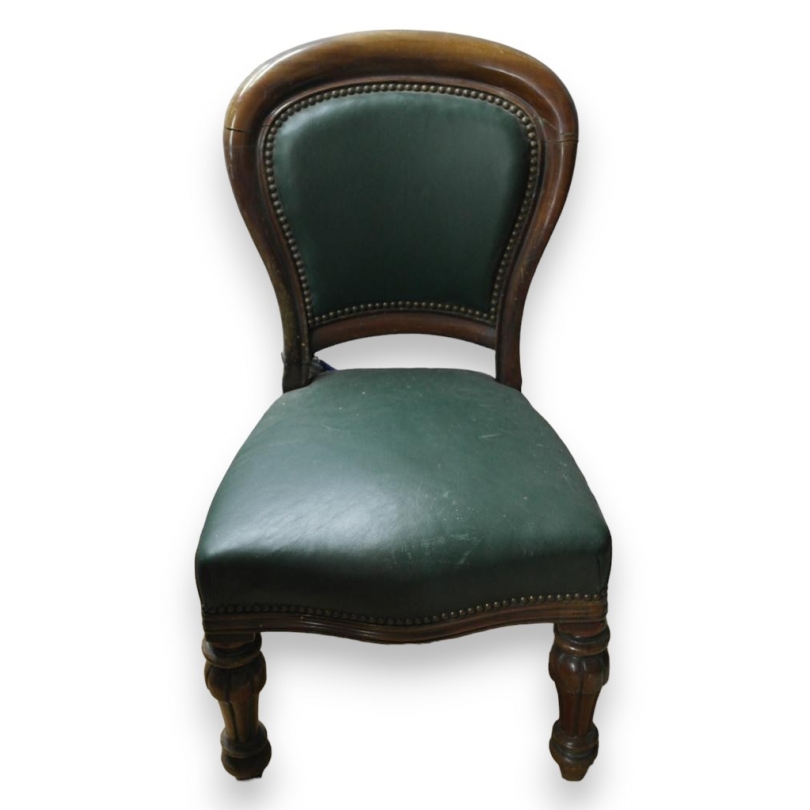 Chaise Victorienne en acajou