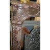 Regency-style fireplace in red marble at  Moinat SA  - Antiques and home décor