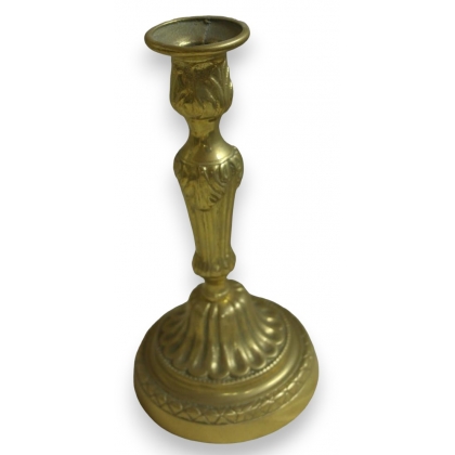 Brass candle holder at  Moinat SA  - Antiques and home décor
