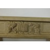 Louis XVI-style stone fireplace at  Moinat SA  - Antiques and home décor