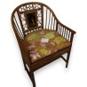 Bamboo armchair with cushion at  Moinat SA  - Antiques and home décor