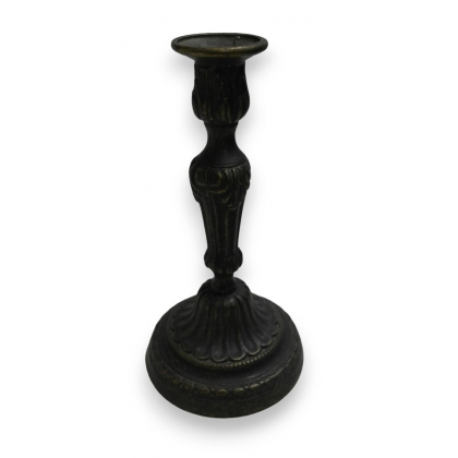 Burnished brass candle holder at  Moinat SA  - Antiques and home décor