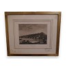 Gravure de Vevey  sur Moinat SA  - Antiquités décoration -  Gravures, Lithos