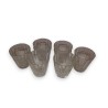 Lot de 6 verres gravés chasse