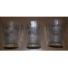 Lot de 6 verres gravés chasse
