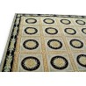 Semi-machine-woven rug, geometric patterns. at  Moinat SA  - Antiques and home décor
