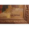 Paintings | Oil on canvas ‘Bouquet of Flowers’ Moinat SA  – Antiques and home décor