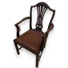 English mahogany armchair with inlay by Moinat SA – Antiques and home décor