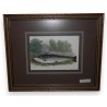 Gravure "salmon trout"  sur Moinat SA  - Antiquités décoration -  Gravures, Lithos
