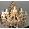 "Marie-Antoinette" chandelier with 10 lights by Moinat SA – Antiques and home décor