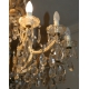 Lustre "Marie-Antoinette" avec 10 branches