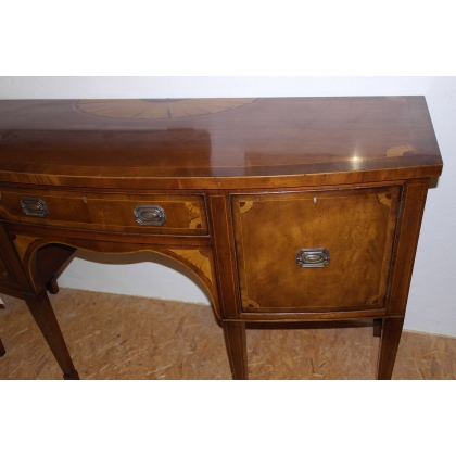  Buffet marqueté en acajou sur  Moinat SA  - Antiquités décoration