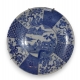 Plat en porcelaine bleu/blanc - Chine