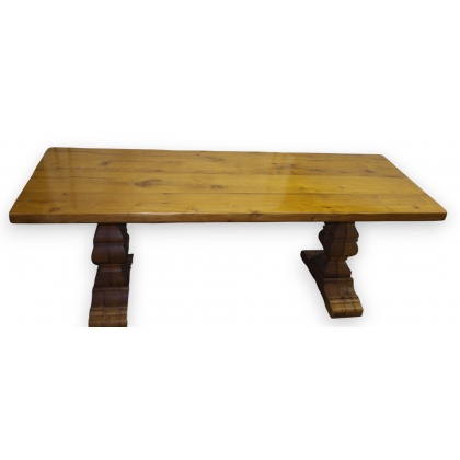  Table Monastère en chêne sur  Moinat SA  - Antiquités décoration