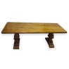  Table Monastère en chêne sur  Moinat SA  - Antiquités décoration