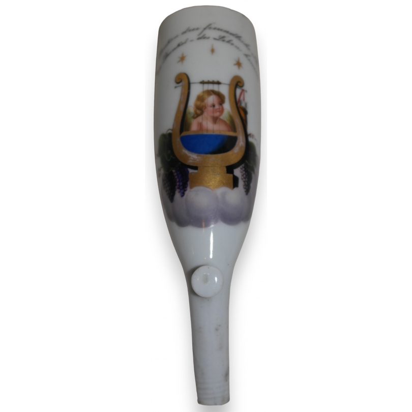 German porcelain pipe ‘Angel and’ by Moinat SA – Antiques and decorative items
