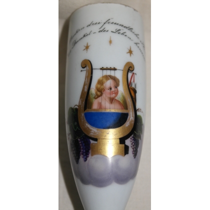 German porcelain pipe ‘Angel and’ by Moinat SA – Antiques and decorative items