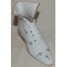 Chaussure en porcelaine allemande décor