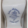 Chaussure en porcelaine allemande décor