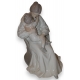 Groupe "Mère et enfant" en porcelaine