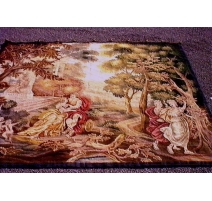 Aubusson tapestry "Scène galan