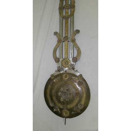 Brass Morbier-style clock from Moinat SA – Antiques and home décor