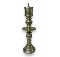 Pied de lampe en bronze