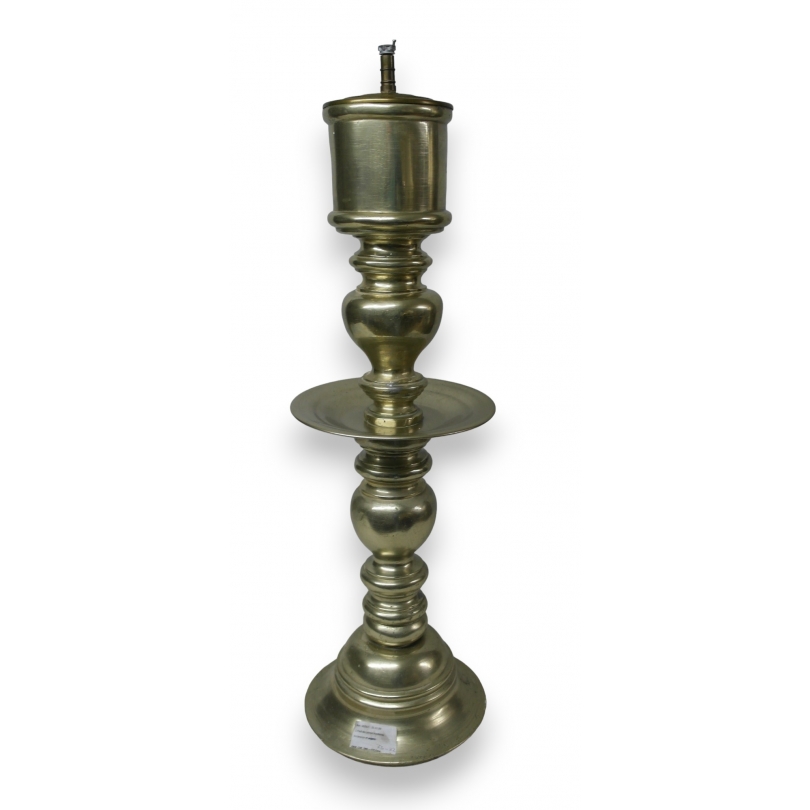 Pied de lampe en bronze