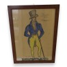 Peintures | Aquarelle "Genève 1814 Citadin" de Moinat SA  - Antiquités décoration